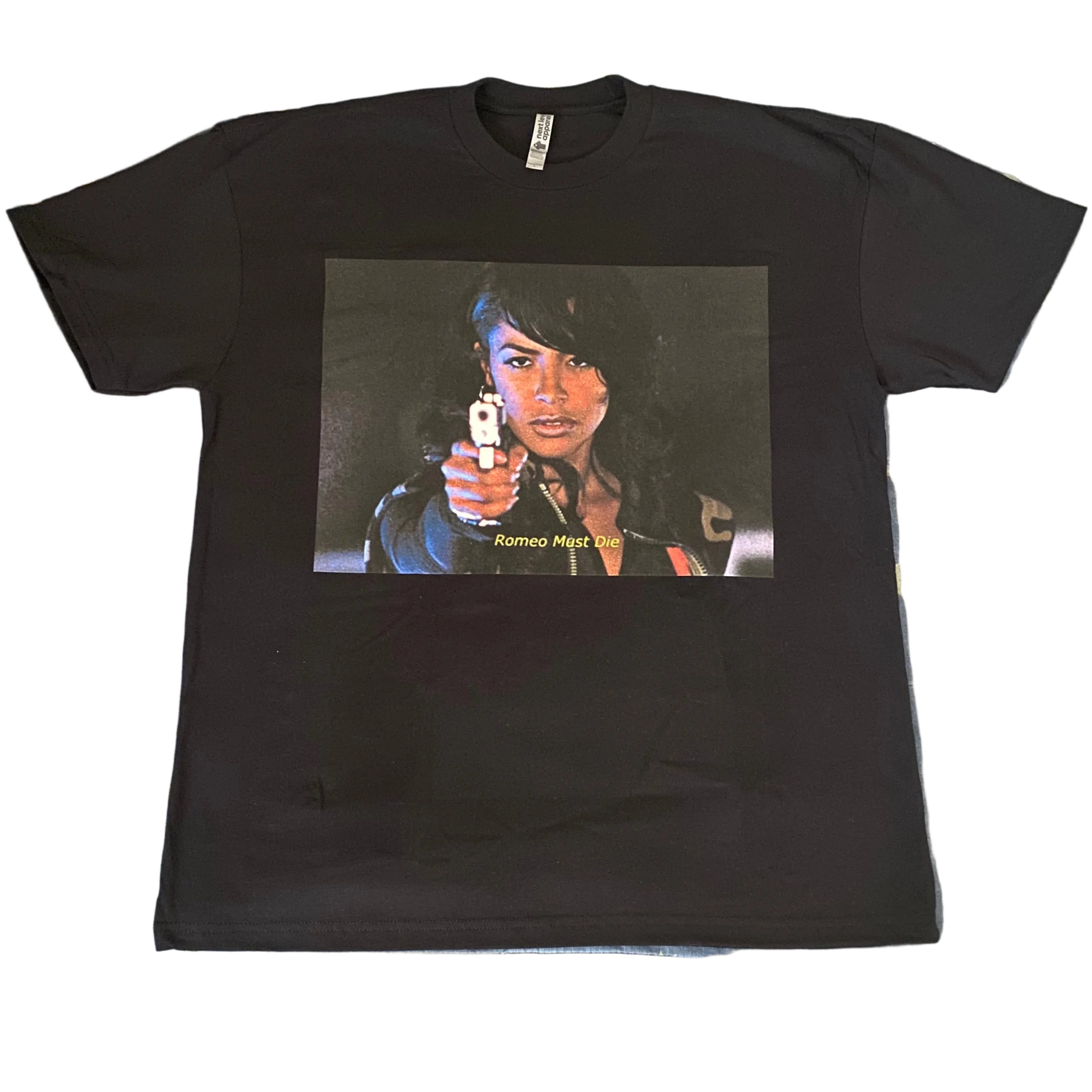 Aaliyah - Romeo Must DIe Heavyweight T-shirt