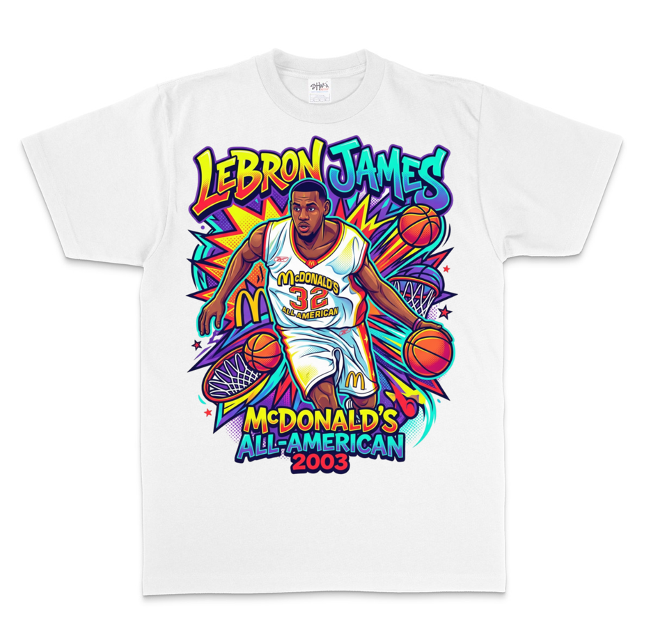 LeBron James McDonalds All American Highchool